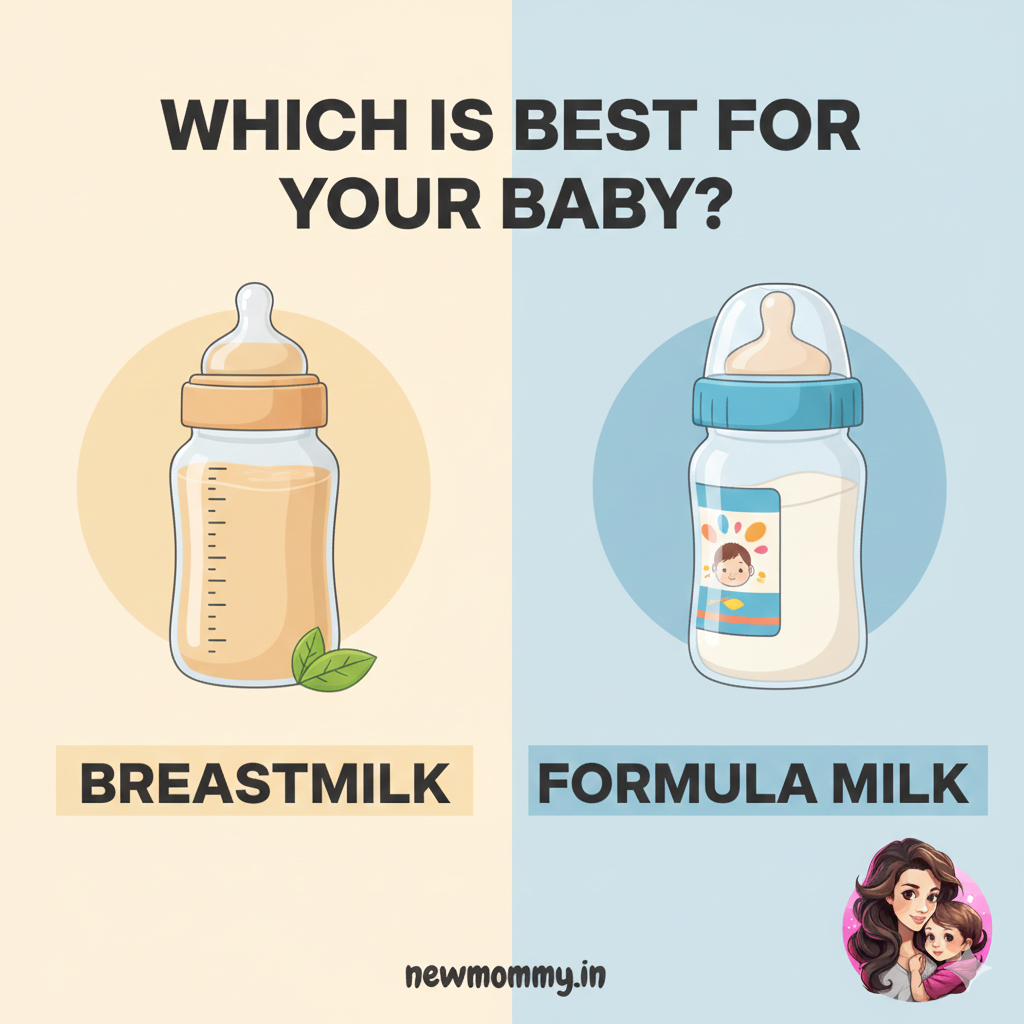 You are currently viewing Breastmilk vs Formula Milk: Which Is Best for Your Baby?