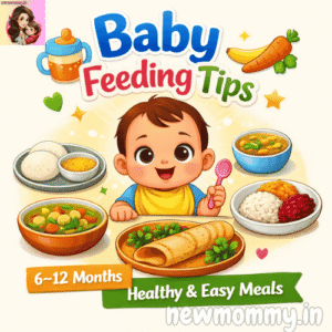 Read more about the article Baby Feeding Schedule by Age (0–12 Months)