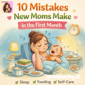 Read more about the article 10 Mistakes New Moms Make in the First Month